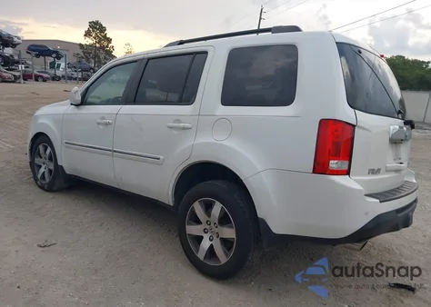 2015 Honda Pilot Touring из США, поврежденный, VIN 5FNYF4H94FB072907